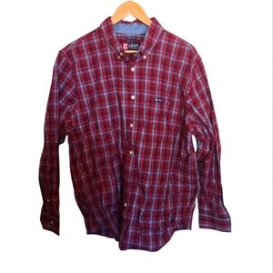 Chaps Plaid Button Down Shirt